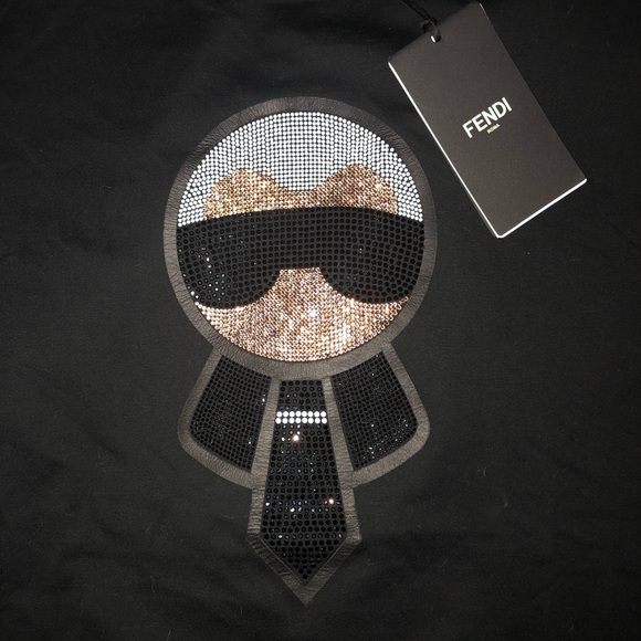 karl loves fendi t shirt
